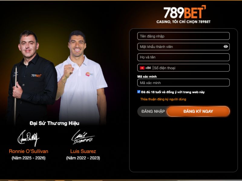 Quy trình các bước đăng ký 789BET trên các thiết bị khác nhau
